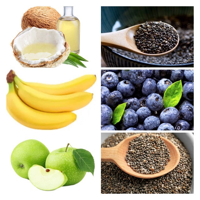 Bindi's Jam! - Organic Banana, Blueberry, Apple, Coconut Dog Treats